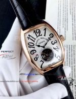 Franck Muller Watch Replica Aeternitasi 40mm Watch Rose Gold Tourbillon Dial
